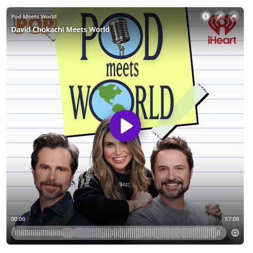 David Chokachi Meets World Podcast